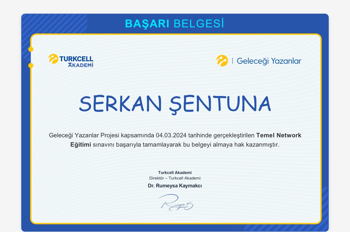 Temel Network Eğitimi